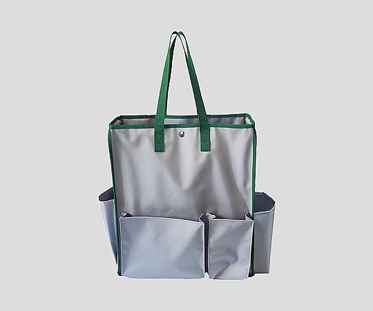 テラモト 清掃用品収納バッグ グリーン DS-233-200-1 1袋(ご注文単位1袋)【直送品】