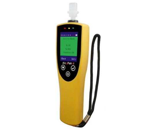 ビットストロング 業務用アルコールチェッカー 燃料電池センサータイプ 吹きかけ式兼マウスピース式 10個 BS-ALC-AP4020-10p 1箱（ご注文単位1箱）【直送品】