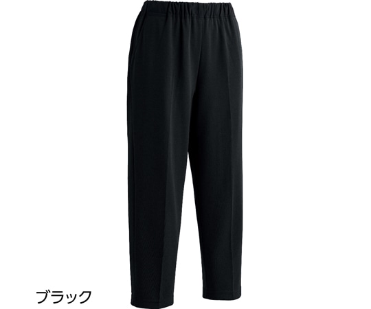 ケアファッション おしりスルッとカチオンライトパンツ ブラック L(股下60cm) 89880 1枚(ご注文単位1枚)【直送品】