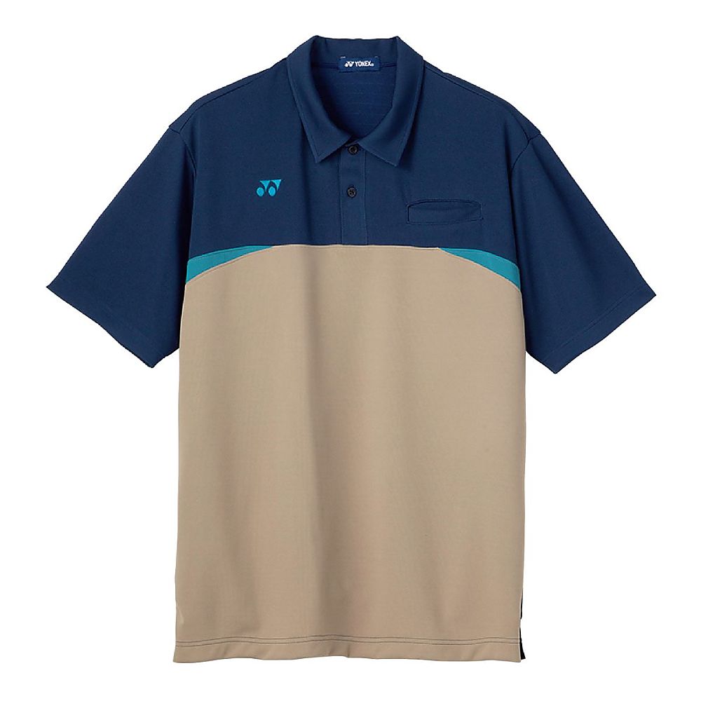YONEX（トンボ） Mニットシャツ ネイビー×ベージュ SS（身丈60cm） CY206-28 SS 1枚（ご注文単位1枚）【直送品】