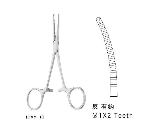 ジェイ・シー・ティ コッヘル止血鉗子 デリケート JB13-1211 1個（ご注文単位1個）【直送品】