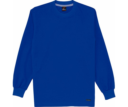 WHISEL（自重堂） 長袖Tシャツ ロイヤル ブルー 4L 85224 1枚（ご注文単位1枚）【直送品】