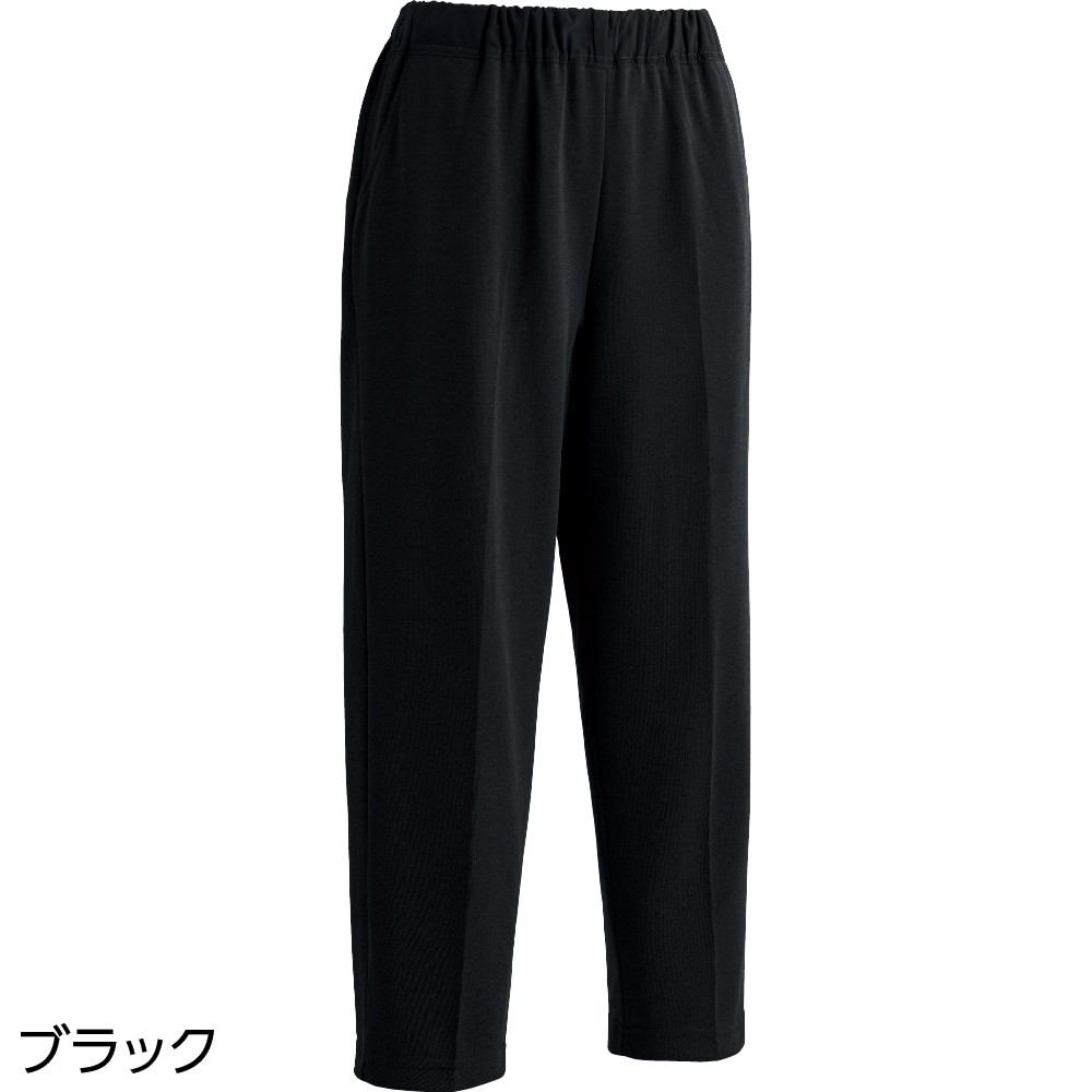 ケアファッション おしりスルッとカチオンライトパンツ ブラック 3L（股下55cm） 89880 1枚（ご注文単位1枚）【直送品】