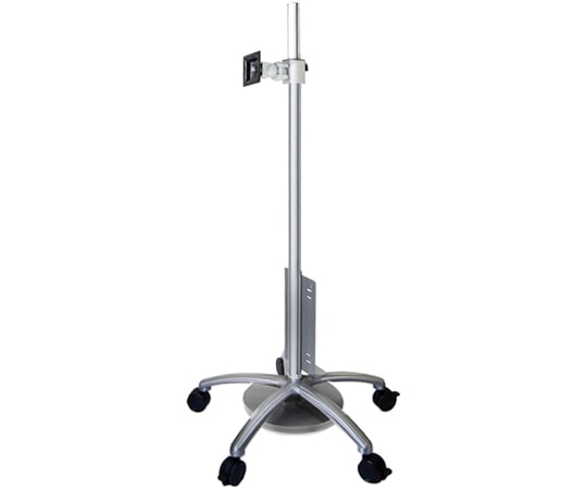 モダンソリッド 移動式ワークステーション モニタースタンド（スタンド高さ:約1350mm アーム耐荷重:8kg未満） PA-24D1721 1式（ご注文単位1式）【直送品】