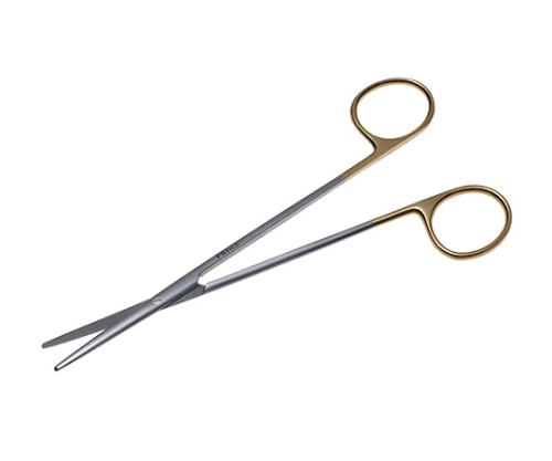 日本フリッツメディコ T/Cメッツェンバーム・フィノ剪刀 20cm 直 B024-020X 1個(ご注文単位1個)【直送品】
