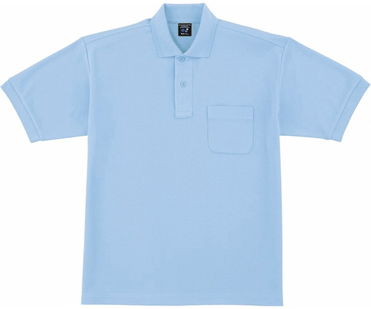WHISEL（自重堂） 半袖ポロシャツ サックス LL 47614 1枚（ご注文単位1枚）【直送品】