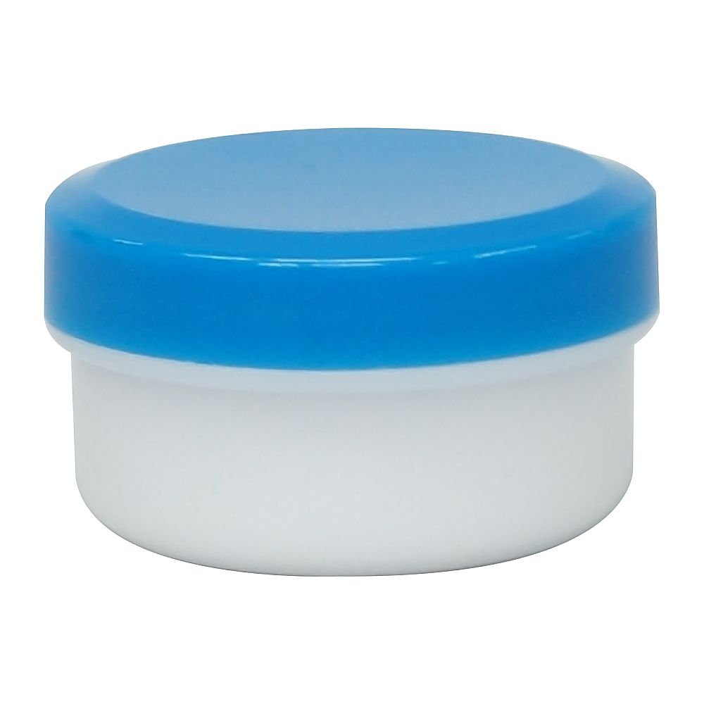 金鵄製作所 アルファ軟膏壷(軟膏容器・増量タイプ)12mL 青 50個 ATA12-03 1袋(ご注文単位1袋)【直送品】