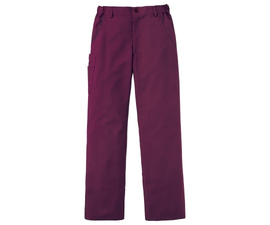 KAZEN 男女兼用パンツ プラム LL 175-95 LL 1枚（ご注文単位1枚）【直送品】