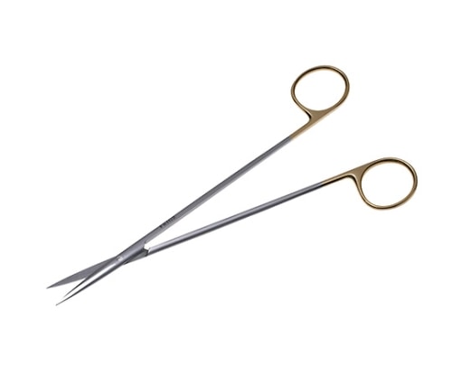 日本フリッツメディコ T/Cメッツェンバーム・フィノ剪刀 14.5cm 直 両尖 B023-014D 1個（ご注文単位1個）【直送品】