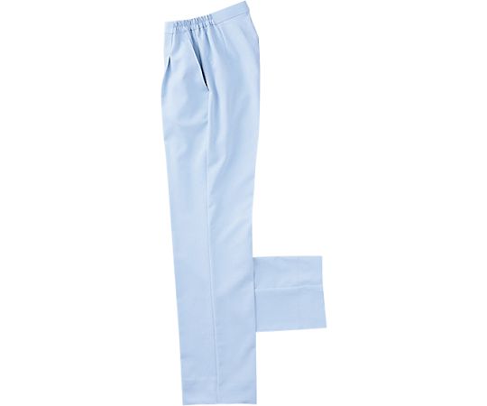 KAZEN レディススラックス サックス 4L 192-21 4L 1枚（ご注文単位1枚）【直送品】
