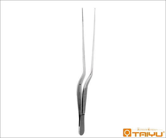 TAIYU(大祐医科工業) 篩骨用鑷子 無鈎 併式 ダボ無 全長20cm TY-073L 1本(ご注文単位1本)【直送品】