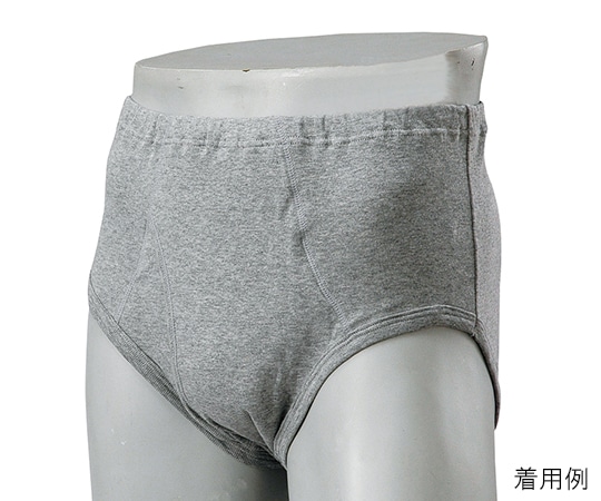 ニシキ（シニア・介護用品） 失禁パンツ（ブリーフ） M（76~84cm） B4855C-M-GY 1枚（ご注文単位1枚）【直送品】