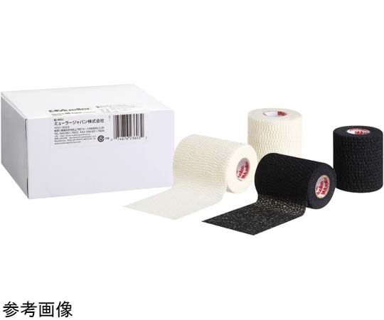 MUELLER ティアライトテープ 76mm スモールパック ブラック 1箱(4巻入) 23643 1箱(ご注文単位1箱)【直送品】