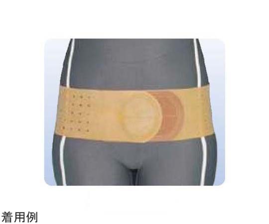 アシスト デラックス骨盤ベルト ブラウン M 01680 1本（ご注文単位1本）【直送品】