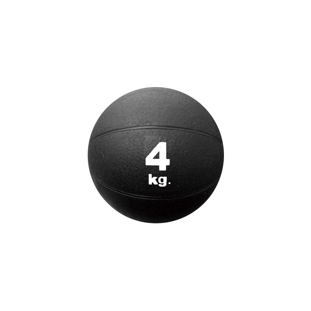 秦運動具工業 メディシンボール 4kg ブラック MB5740 1個（ご注文単位1個）【直送品】