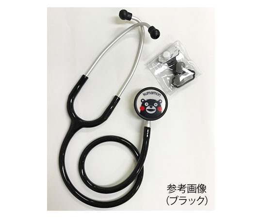 ユーメド貿易 ADCくまモン聴診器 ブラック 609BK-K 1箱（ご注文単位1箱）【直送品】