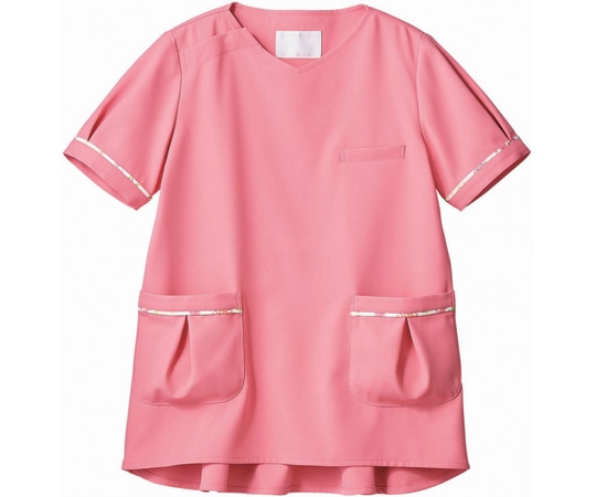 住商モンブラン スクラブ レディス 半袖 ローズ/アメリ ピンク S LW602-62 S 1枚（ご注文単位1枚）【直送品】
