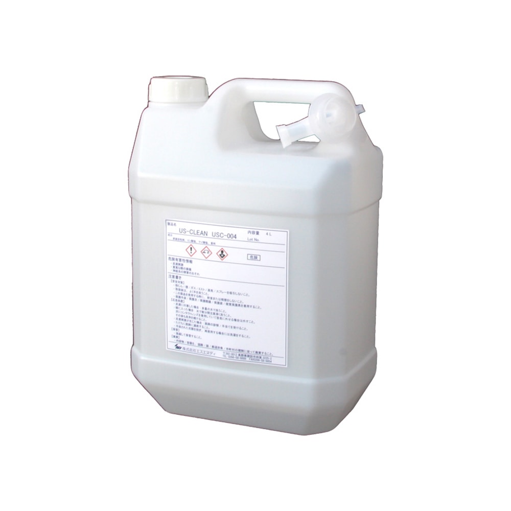 エスエヌディ US-CLEAN 水系脱脂用洗浄剤 個別用途向けモデル 生体由来汚れ用タイプ USCシリーズ (ポリ容器タイプ) USC-004 1個(ご注文単位1個)【直送品】