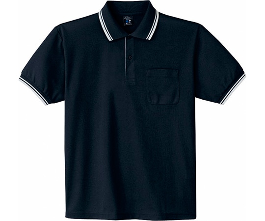WHISEL（自重堂） 半袖ポロシャツ ブラック EL 85274 1枚（ご注文単位1枚）【直送品】