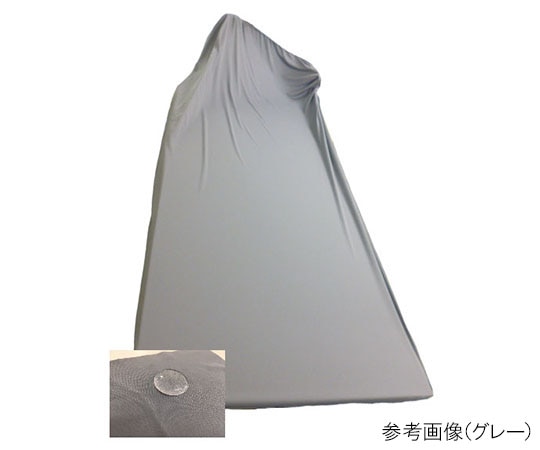 エナメディカル 撥水ボックスシーツ グレー 20枚 1箱(ご注文単位1箱)【直送品】