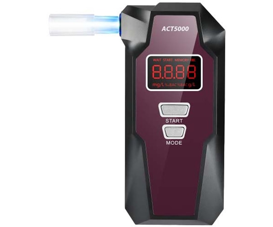 ビットストロング アルコールチェッカー （燃料電池センサー マウスピース式） 10個入 BS-ALC-ACT5000-10p 1ケース（ご注文単位1ケース）【直送品】