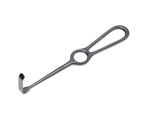 日本フリッツメディコ 扁平鈎 コヘル 21cm 巾11×55mm R096-1300 1個(ご注文単位1個)【直送品】