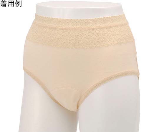 竹虎 ソフラピレンショーツ クリーム L 102554 1枚（ご注文単位1枚）【直送品】