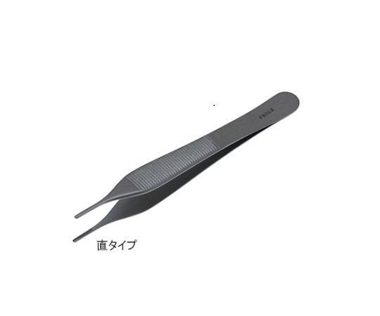 日本フリッツメディコ アドソン・ドゥベーキー ピンセット 12cm 直 A045-0697 1本(ご注文単位1本)【直送品】