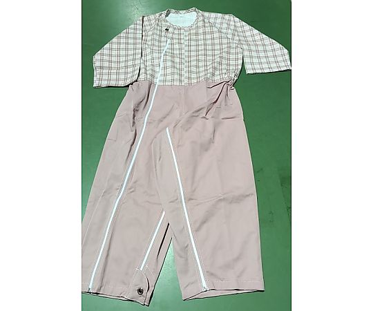 アズワン 介護つなぎ ピンク Mサイズ 10枚入 1箱(ご注文単位1箱)【直送品】