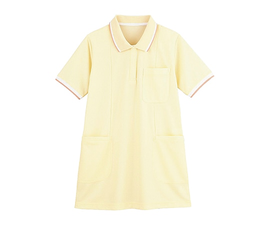 自重堂 半袖ロングポロシャツ レディース クリーム LL WH90338 1枚(ご注文単位1枚)【直送品】