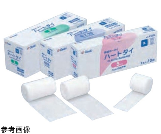 オオサキメディカル ハートタイ 7.5cm×9m 1巻入(10袋) 1箱(ご注文単位1箱)【直送品】
