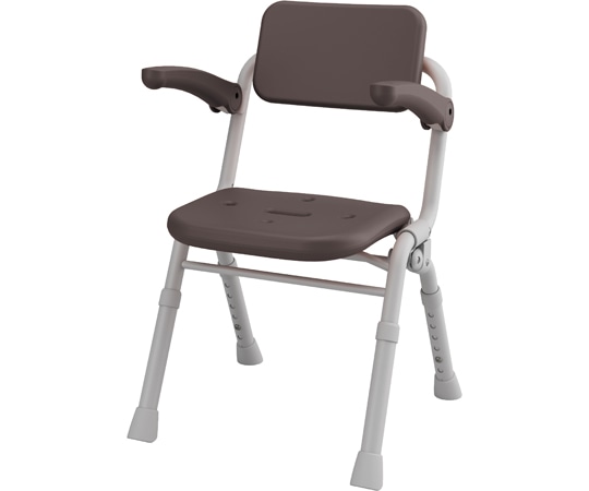 パナソニックエイジフリー シャワーチェア（Air）コンパクトSPワンタッチ ブラウン PN-L41431BR 1台（ご注文単位1台）【直送品】