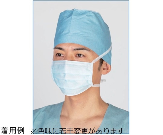 日昭産業 サージカルキャップB PAD SC-31 ブルー 1セット（50枚×6箱入） 51595 1セット（ご注文単位1セット）【直送品】