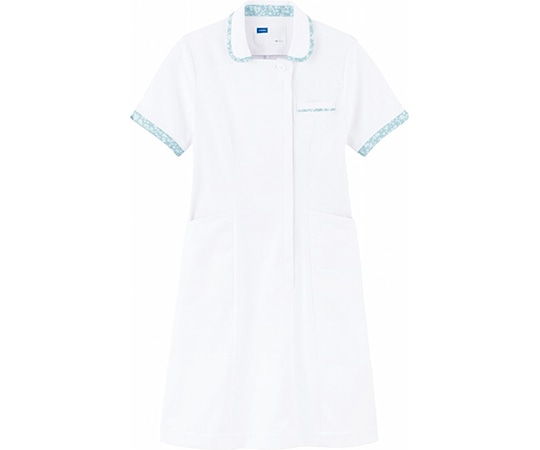 WHISEL(自重堂) ワンピース ホワイトブルー L WH12100 1枚(ご注文単位1枚)【直送品】