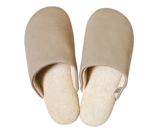 オカ Ag+安心スリッパ ソフティ2 M ベージュ 1足(ご注文単位1足)【直送品】