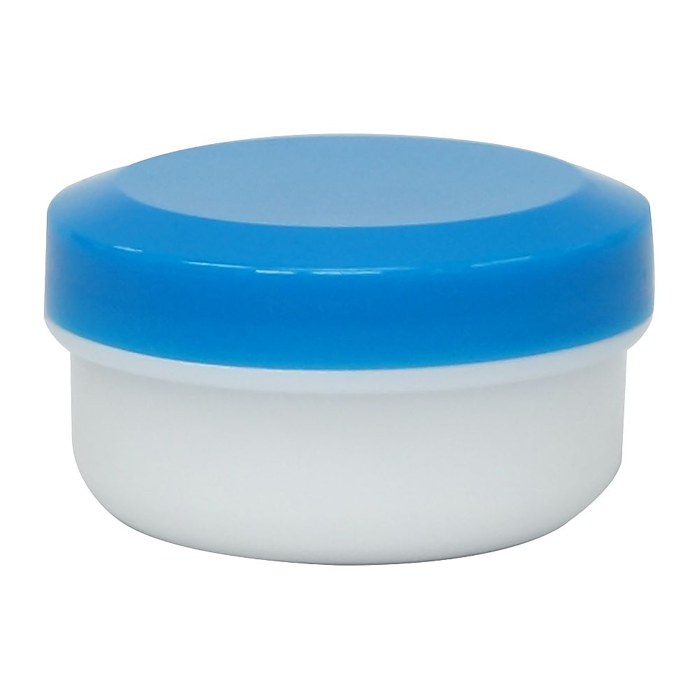 金鵄製作所 アルファ軟膏壷(軟膏容器・増量タイプ)24mL 青 30個 ATA24R-03 1袋(ご注文単位1袋)【直送品】