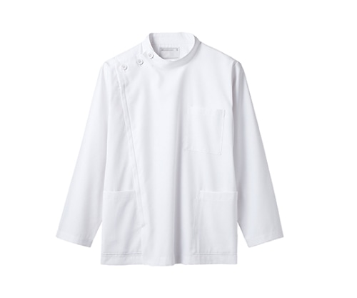 住商モンブラン ケーシー メンズ 長袖 白 72-951 LL 1枚（ご注文単位1枚）【直送品】