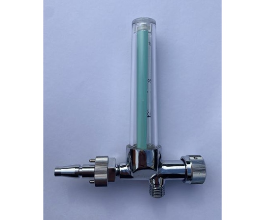 アズワン 酸素流量計付湿潤器 F301アダプター付 1個(ご注文単位1個)【直送品】