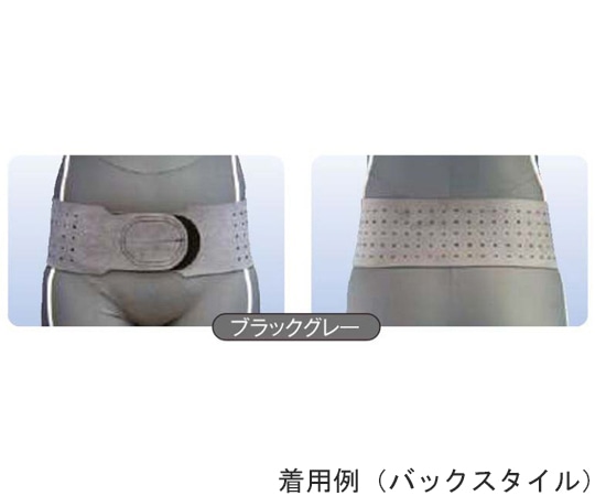 アシスト 骨盤ベルト ブラックグレー SM 15280 1本（ご注文単位1本）【直送品】