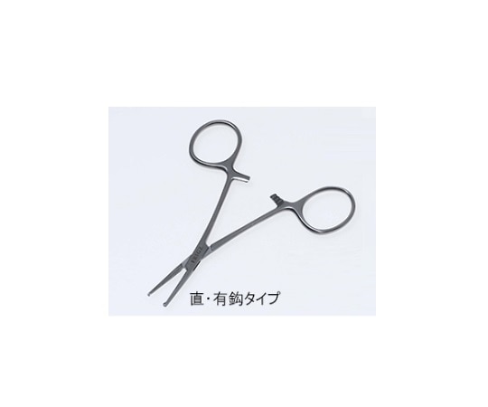 日本フリッツメディコ 止血鉗子 モスキート 10cm 直有鈎 F053-0804S 1個（ご注文単位1個）【直送品】