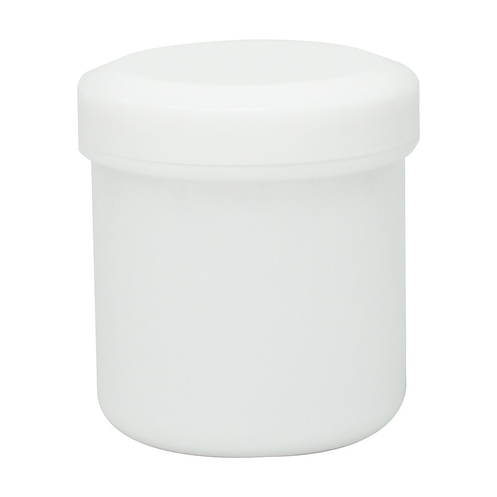 金鵄製作所 軟膏壷(軟膏容器・定量タイプ)50mL 白 90個 10050-801 1箱(ご注文単位1箱)【直送品】