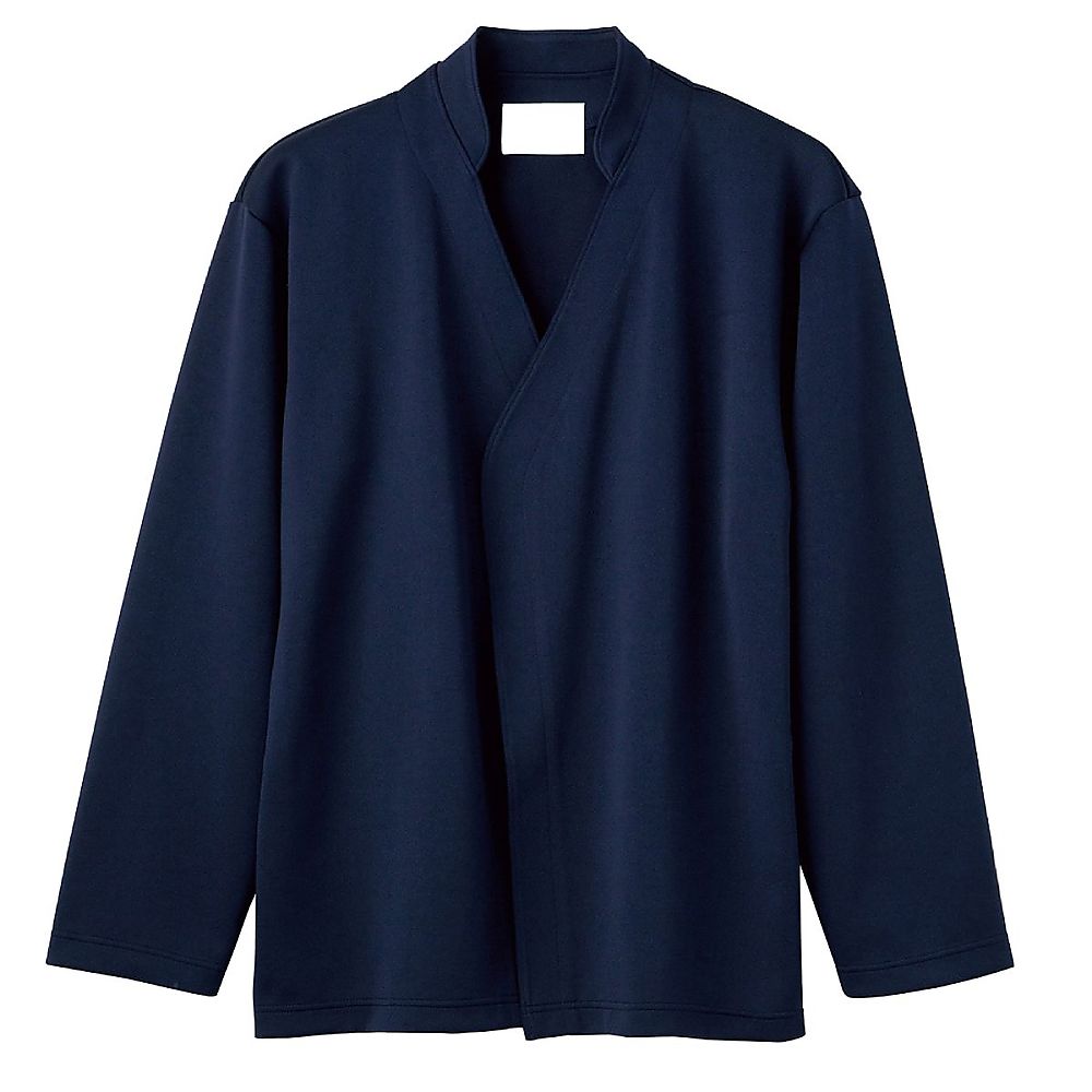KIRAKU(トンボ) ウォームジャケット ネイビー L(身丈74cm) CV302-89 L 1枚(ご注文単位1枚)【直送品】