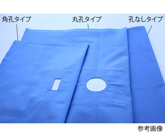 ティティメディカル 布ドレープ 90×120cm 丸孔Φ8 B0010-05118-12 1枚（ご注文単位1枚）【直送品】
