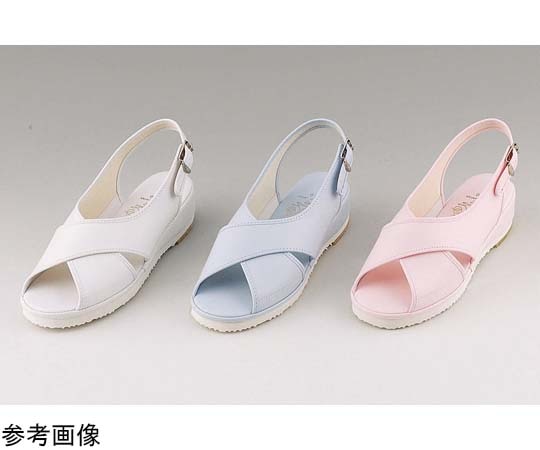 マリアンヌ製靴 ナースシューズ ホワイト 25.5cm No.9 1足（ご注文単位1足）【直送品】