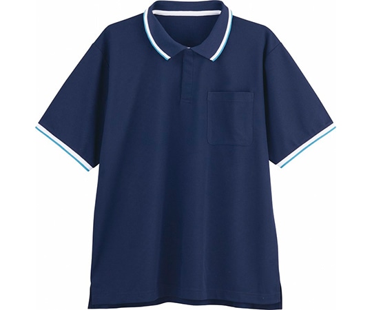 WHISEL（自重堂） 半袖ポロシャツ ネービー M WH90318 1枚（ご注文単位1枚）【直送品】