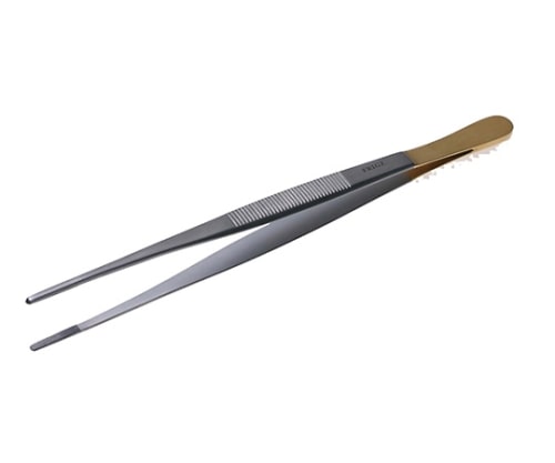日本フリッツメディコ T/C一般外科ピンセット 13cm 0.5チップ付 A002-013X 1本（ご注文単位1本）【直送品】