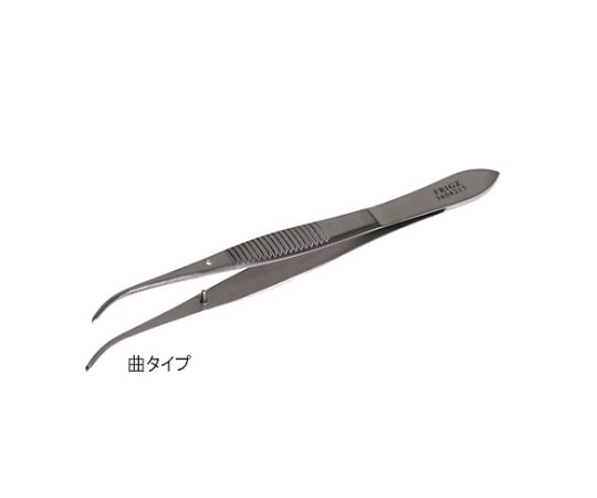 日本フリッツメディコ グレフェ デリケートピンセット 10cm 曲 A360-4209 1本(ご注文単位1本)【直送品】