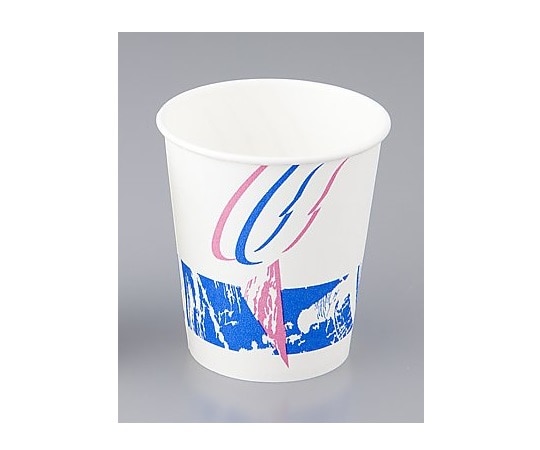 アズワン 紙コップ(柄入) 211mL 100個/袋×25袋入 SM-205-3(T) 1ケース(ご注文単位1ケース)【直送品】