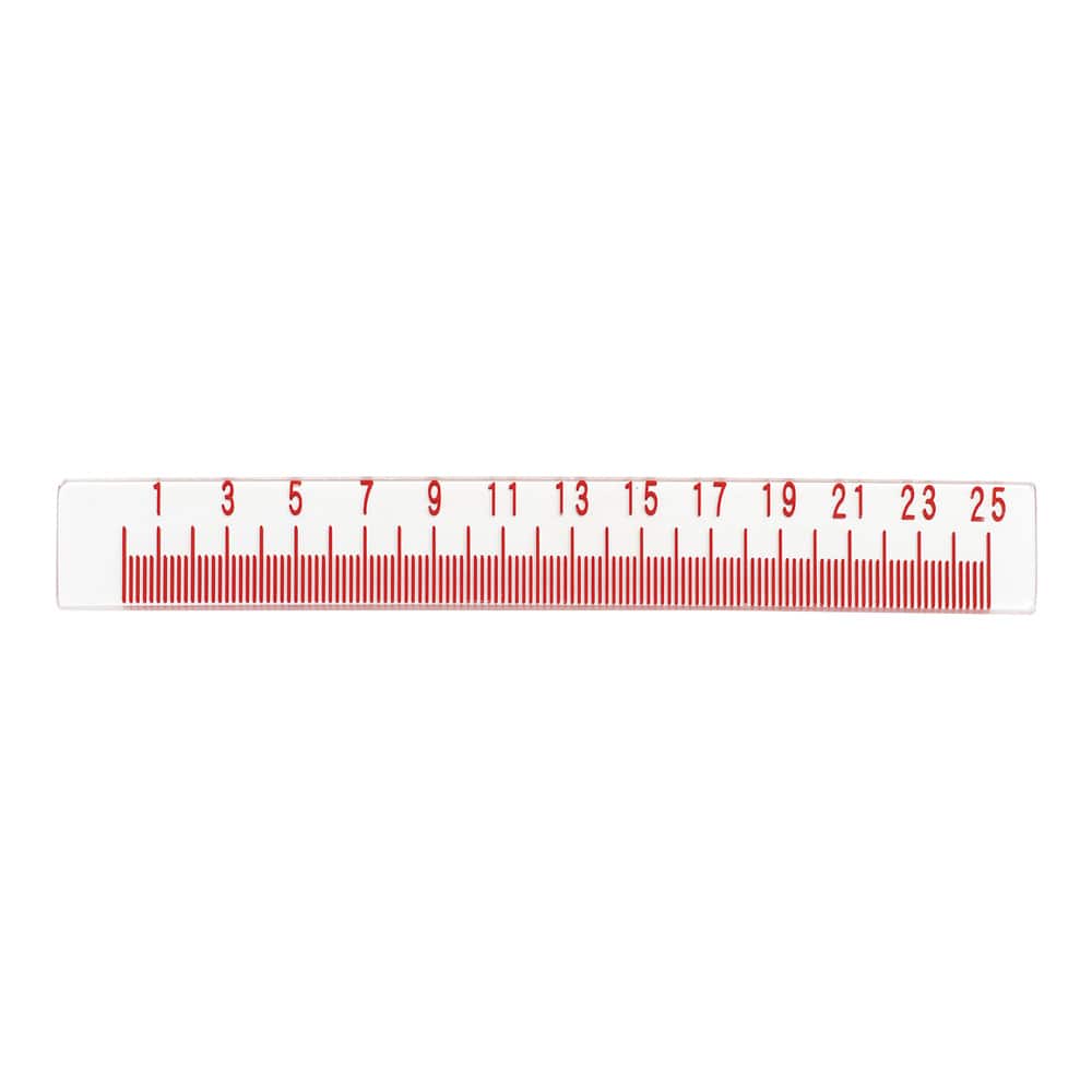 アズワン X線メジャー 25cm MK-XMS25-2 1個（ご注文単位1個）【直送品】