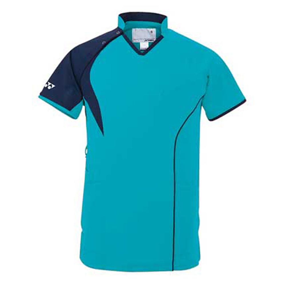 YONEX（トンボ） スクラブ ピーコックグリーン S（身丈68cm） CY802-46 S 1枚（ご注文単位1枚）【直送品】